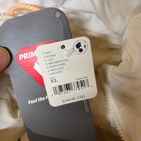 FREE POEPLE‎ Movement Round And Round Brushed Sail Ivory Puffer Jacket XL - Picture 7 of 10